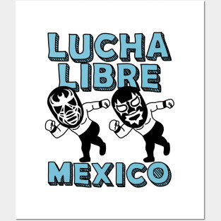 LUCHA LIBRE MEXICO5c Posters and Art